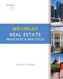 Michigan Real Estate Principles and Practices 5th 9780324784619 Front Cover