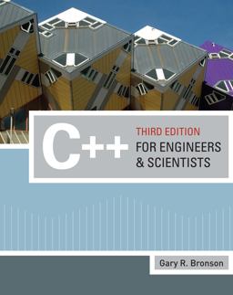 C++ for Engineers and Scientists 3rd 9780324786439 Front Cover