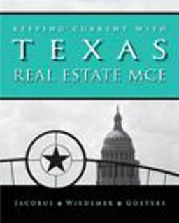 Keeping Current with Texas Real Estate MCE 9th 9780324787511 Front Cover