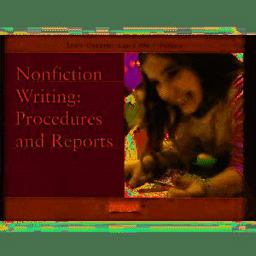 Nonfiction Writing : Procedures and Reports 1st 9780325005324 Front Cover