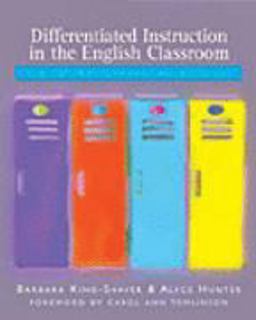 Differentiated Instruction in the English Classroom Content, Process, Product, and Assessment  9780325005775 Front Cover