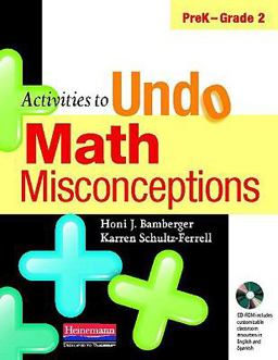 Activities to Undo Math Misconceptions PreK-Grade 2  9780325026145 Front Cover