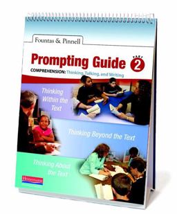 Fountas and Pinnell Prompting Guide, Part 2 for Comprehension