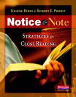 Notice and Note Strategies for Close Reading  9780325046938 Front Cover