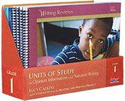 Units of Study in Opinion, Information, and Narrative Writing, Grade 1 1st 9780325047096 Front Cover