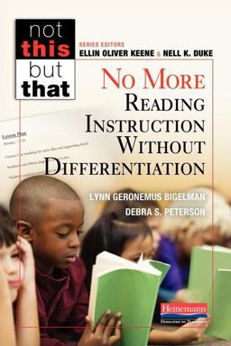 No More Reading Instruction Without Differentiation  9780325074351 Front Cover
