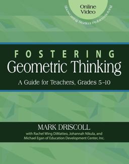 Fostering Geometric Thinking A Guide for Teachers, Grades 5-10  9780325093130 Front Cover