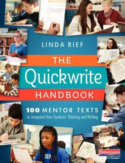Reading The Quickwrite Handbook  9780325098128 Front Cover