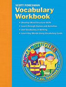 Social Studies 2005 Vocabulary Workbook Grade 1