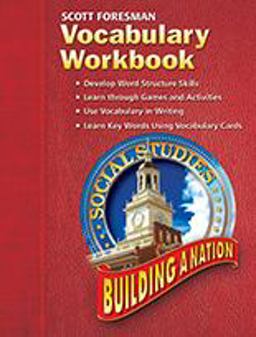 Social Studies 2005 Vocabulary Workbook Grade 4/5 Building a Nation