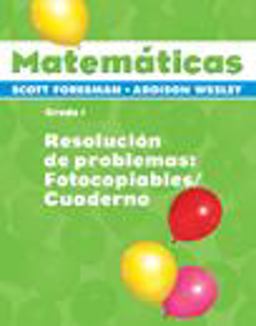 Scott Foresman Addison Wesley Math 2005 Spanish Problem Solving Masters and Workbook Grade 2