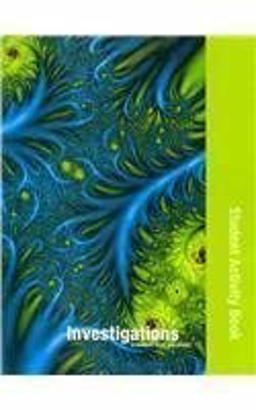Investigations 2008 Student Activity Book Grade 3 Book 2 1st 9780328240456 Front Cover