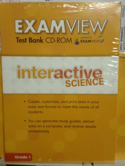Science 2012 Examview CD-ROM Grade 1