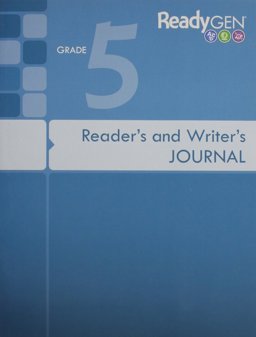 Readygen 2016 Readers and Writers Journal Grade 5