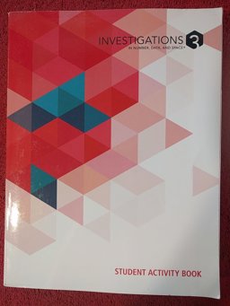 Investigations 2017 Student Activity Book Grade 2