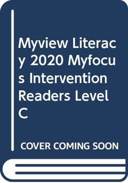 Myview Literacy 2020 Myfocus Intervention Readers Level C