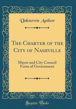 The Charter of the City of Nashville