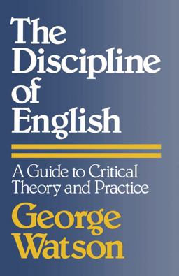 The Discipline of English