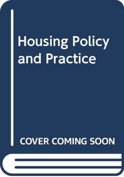 Housing Policy and Practice Housing Policy and Practice