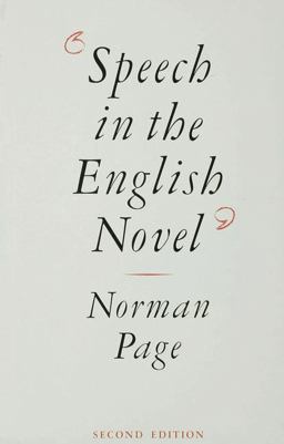 Speech in the English Novel
