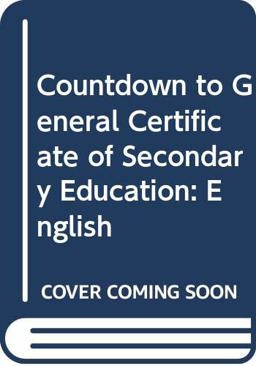 Countdown to GCSE English