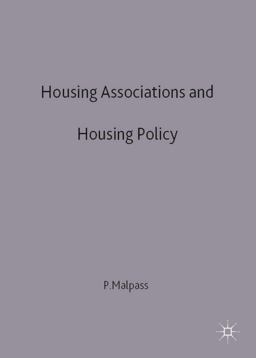 Housing Associations and Housing Policy