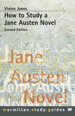 How to Study a Jane Austen Novel 2nd 9780333670743 Front Cover