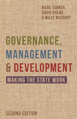 Governance, Management and Development Making the State Work 2nd 9780333984635 Front Cover