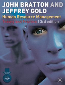 Human Resource Management 3rd 9780333993262 Front Cover