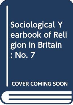 A Sociological Yearbook of Religion in Britain