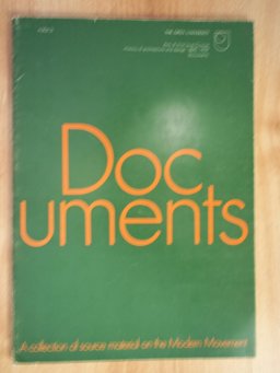 Documents, a Collection of Source Material on the Modern Movement