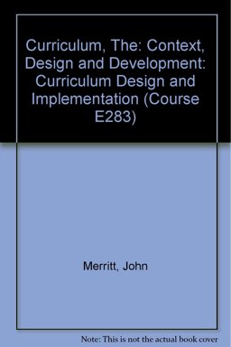 Curriculum Design and Implementation Curriculum Design and Implementation