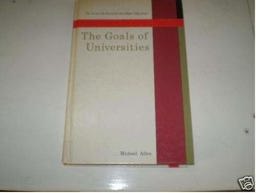 The Goals of Universities