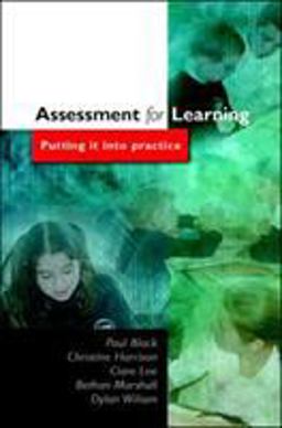 Assessment for Learning Putting It into Practice  9780335212972 Front Cover