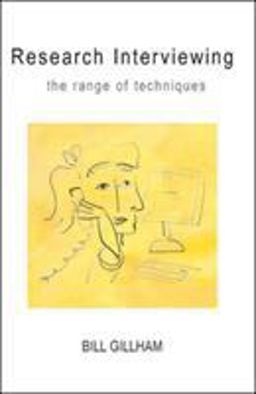 Research Interviewing The Range of Techniques  9780335215867 Front Cover