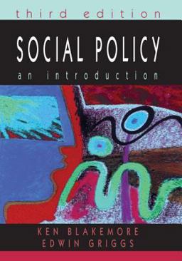 Social Policy An Introduction 3rd 9780335218745 Front Cover