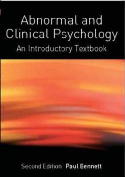 Abnormal and Clinical Psychology
