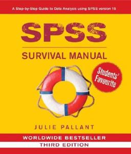 SPSS Survival Manual A Step by Step Guide to Data Analysis Using SPSS for Windows 3rd 9780335223664 Front Cover