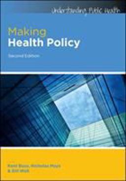 Making Health Policy 2nd 9780335246342 Front Cover