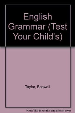 Test Your Child's English Grammar
