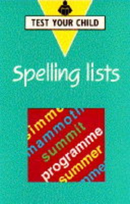Spelling Lists