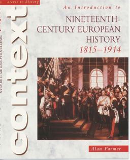 Nineteenth-Century European History, 1815-1914  9780340781135 Front Cover