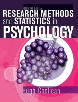 Research Methods and Statistics in Psychology Research Methods and Statistics in Psychology