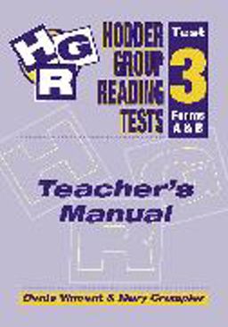 Hodder Group Reading Test 3, Form A Hodder Group Reading Test 3, Form A