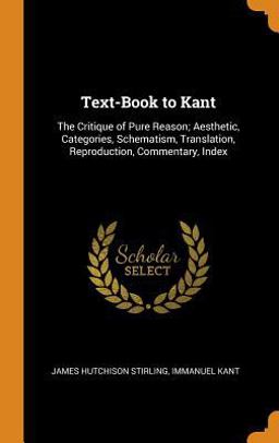 Text-Book to Kant
