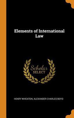 Elements of International Law