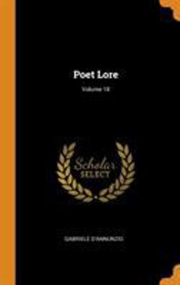 Poet Lore; Volume 18