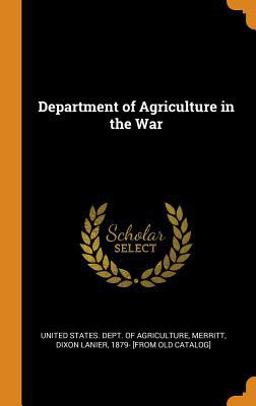 Department of Agriculture in the War