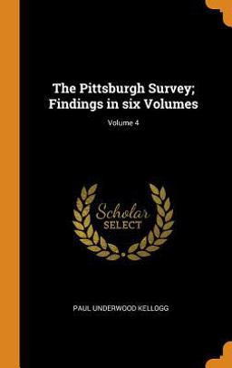 The Pittsburgh Survey; Findings in Six Volumes; Volume 4