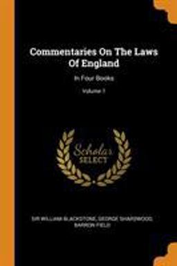 Commentaries on the Laws of England